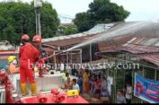 Si Jago Merah “Ngamuk” di Deli Tua, Sebuah Rumah Hangus Terbakar..!! Pemadam Datang Terlambat..!!