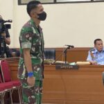 Kasus Pembunuhan Pasangan Kekasih..!! Kolonel Divonis Bui Seumur Hidup dan Dipecat dari TNI..!!