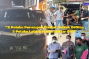 Perampok 60 JT Uang Anak Sidikalang, Diringkus Polsek Delitua.