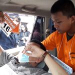 Rekon Pembunuhan Sopir Travel..!! Sekeluarga Kompak Merampok, Leher Korban Dijerat, Perut Ditikam Lalu Dibakar..!!