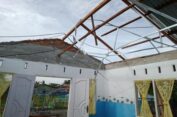 Warga Ketakutan..!! Angin Puting Beliung “Ngamuk” di Binjai, 81 Rumah Rusak..!!