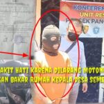 Bakar Rumah Kepala Desa Sembahe, Tarigan Diringkus Polsek Pancur Batu Di Kabupaten Karo
