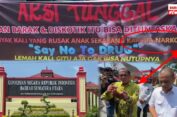 Demo Tunggal Anggota DPRD Sumut: Ada Apa Dengan Polisi, Bandar Sabu Kok Dibiari..??
