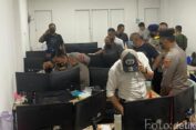 Alamakk..!! Kerahkan Ratusan Personil, Kapolda Sumut Gerebek Markas Judi Online yang “Kosong”..!!