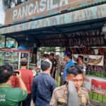 Alasan Macet..!! Camat Percut Sei Tuan Gusur Pedagang Kaki Lima Medan Estate..!!