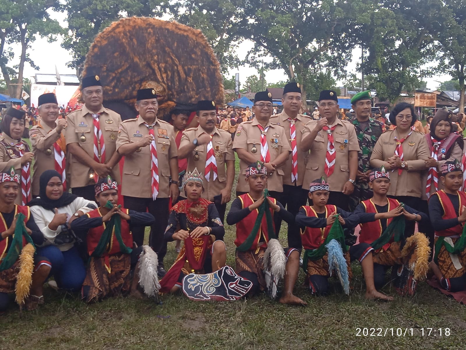 Apel Akbar HUT ke 61 Pramuka..!! Wabup DS Drs HM Ali Yusuf Siregar: Bantulah Warga Tanpa Memandang SARA..!!