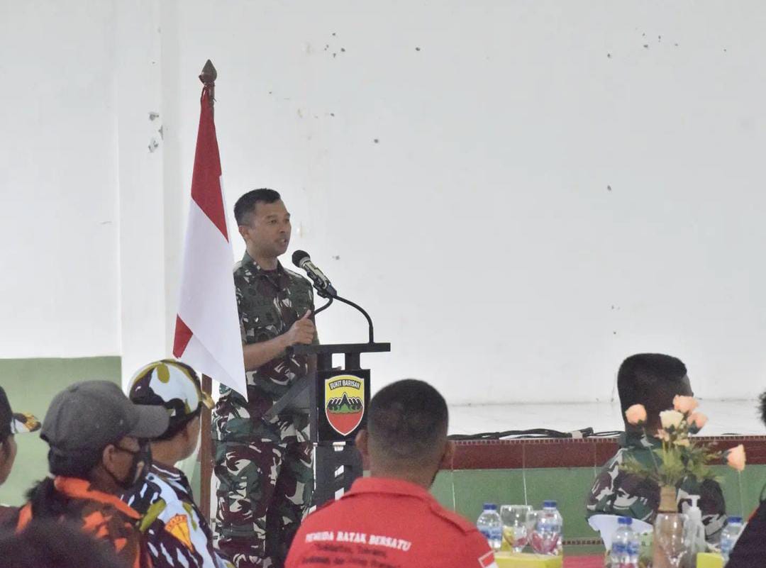 Gelar Komsos..!! Yon Armed 2/105 KS Ajak Generasi Muda Jadi Wirausaha Milenial Inovatif..!!