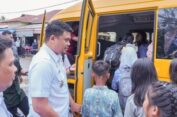Mantul Abis Laekuu..!! Walkot Medan Bobby Sediakan Bus Sekolah Gratis di Belawan Sicanang..!!