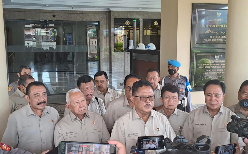 Beri Support..!! Sejumlah Mantan Kapolri “Turun Gunung” Temui Kapolri..!!