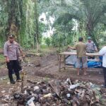 Alamakk..!! Polsek Talun Kenas Cek Lokasi Judi Dadu, Eee…yang Ada Hanya “Hantu”..!!