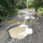 Jalan Deli Tua-Penen “Hancur Lebur”..!! Bupati Deli Serdang “Modom”..??