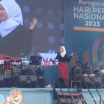 Kayla KDI Hibur Pengunjung Pameran HPN 2023..!!