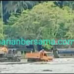 Perusak Lingkungan Beraksi di Sibiru-biru..!! Isi Sungai Seruai “Dikuras” Pakai “Tangan Besi”..!!