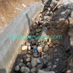 Kek Mananya Ini Pak Gubernur Sumut..!! Proyek Drainase Jalan Provinsi di Tiga Juhar Baru Dibangun Sudah Ambruk..!!