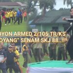JALIN SINERGITAS BERSAMA FORKOPIMCAM, MAKO YON ARMED 2/105 KS “DIGOYANG“ SKJ 88..!!