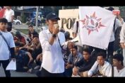 Mahasiswa Samosir Demo Mapoldasu : Usut Tuntas Kematian Bripka Arfan Saragih, Non Aktifkan Kapolres..!!