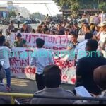 Mahasiswa Samosir Demo Mapolda Sumut: Usut Tuntas Kematian Bripka Arfan Saragih, Non Aktifkan Kapolres..!!