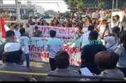 Mahasiswa Samosir Demo Mapolda Sumut: Usut Tuntas Kematian Bripka Arfan Saragih, Non Aktifkan Kapolres..!!