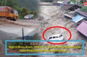 Alam “Marah”..!! Banjir Terjang Sembahe Dan Karo Satu Mobil Berisi Manusia Hanyut