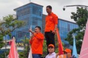 Peringati Mayday..!! Ribuan Massa Partai Buruh Sumut Turun ke Jalan..!! Salah Satu Tuntutan Batalkan Jual Beli Tanah Eks HGU PTPN II Dagang Kerawan..!!