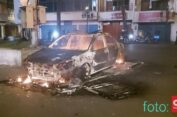 Mencekam..!! Puluhan OTK Serang Rumah Kapolda, Pos Polisi Dirusak, Kendaraan Dinas Dibakar..!!