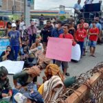 Ratusan Massa Koptan Mekar Jaya “Geruduk” Mapolda Sumut..!! Ancam Menginap Jika 33 LP tak Ditindaklanjuti..!!