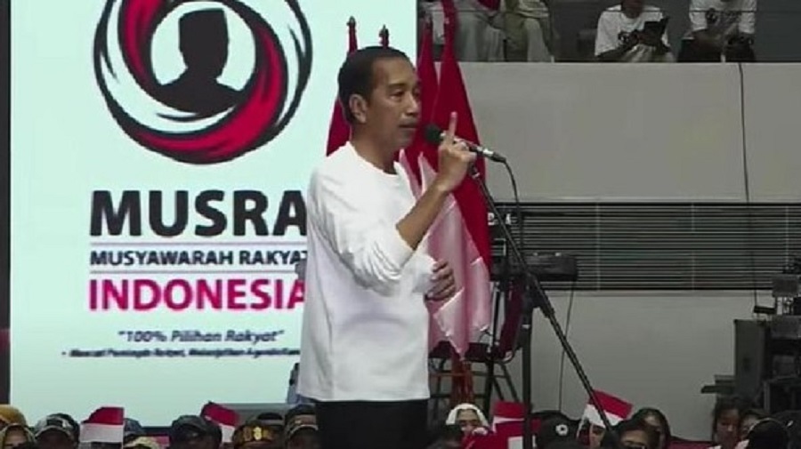 Gaspoll Mr Presiden..!! Jokowi Titip Pesan ke Capres RI: Jangan Takut Digugat Asing..!!