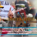 Bos Judi “Kuasai” Pancur Batu dan Medan Tuntungan..!! GAMKI: Woii…Kapolri…Mana Janjimuu..??