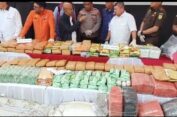 Woww…!! Polda Sumut Musnahkan Narkoba Senilai Rp 690 Milyar..!!