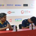 “Nande” Ikut Nonton Pakai Kursi Roda..!! Anthony Sinisuka Ginting Menangis Usai Jadi Runner Up Indonesia Open 2023..!!