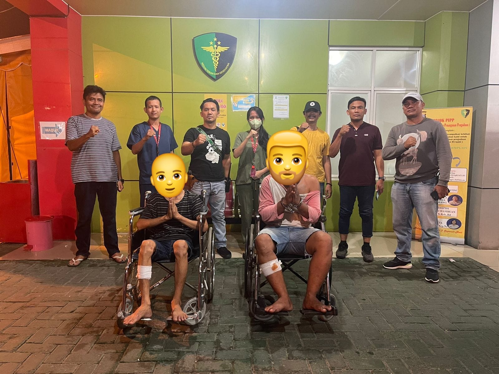 Dar…Derr…Dorr..!! Polsek Patumbak Mantul Abis Broo..!! Kaki Dua Begal Jalanan “Bocor” Ditembus Peluru..!!