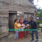 Terima Kasih Pak Wartawan..!! Redaksi harianbersama.com Beri Tali Asih Warga Miskin Korban “Drakula Berbulu Domba” di Deli Serdang..!!