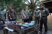 Mantul Abis Coii..!! Kapolda Sumut dan Pangdam I/BB Bawa Pasukan Gerebek Lokasi Judi dan Narkoba di Deli Serdang..!!
