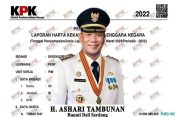 Duhh..!! 10 Tahun Jadi Bupati Deli Serdang, Ashari Tambunan Tinggalkan Kesan Buruk..!!