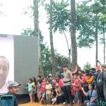 Disapa Presiden Lewat VC: Mejuah-juah..!! Warga Karo Histeris di Peletakan Batu Pertama Patung Jokowi..!!