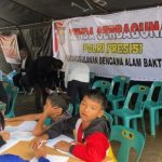 Terima Kasih Pak Poll..!! Polda Sumut Gercep Dirikan “Sekolah Darurat” Tempat Ujian Anak Korban Banjir Batu di Humbahas..!!