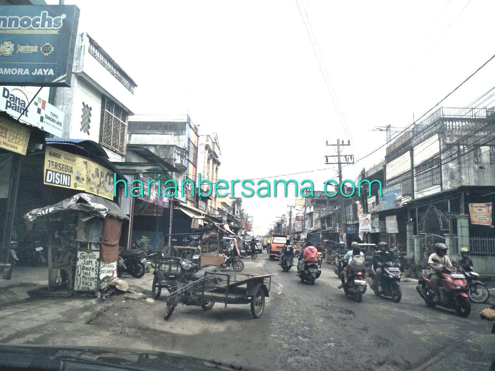 Alamakk..!! Tanjung Morawa Deli Serdang Kota Paling Semrawut..!!