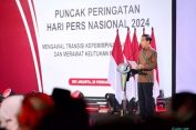 Hadiri HPN 2024..!! Presiden Jokowi Ingin Pers Mampu Mandiri dalam Persaingan Global..!! Ketua DKP PWI Sumut Terima PCNO..!!