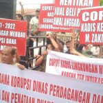 Diwarnai Aksi Demo..!! Dugaan Korupsi Kadis Perindag Deli Serdang Dibawa ke Kejari..!!