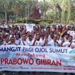 Banjir Dukungan..!! Persaudaraan 98 dan Ojol Sumut Berkolaborasi Menangkan Prabowo-Gibran..!!