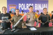 Satreskrim Polres Binjai Mantul Abis Coyy..!! 15 Pelaku Begal Ditangkap Polisi, Mayoritas Masih Remaja..!!