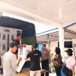 Waktunya Sudah Dekat..!! Polsek Pancur Batu Kawal Distribusi Logistik Pemilu..!!