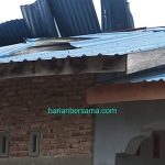 Makjang…Ngeri Kali Bahh..!! Tanjung Morawa Dihantam Puting Beliung, Tiga Rumah Rusak, Pemerintah Hanya Survey..!!