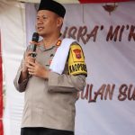 Peringatan Isra’ Miraj Nabi Muhammad SAW..!! Kapolres Karo: Tingkatkan Keimanan serta Doakan Pemilu Aman dan Lancar..!!