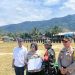 Hadiri TMMD..!! Kapolres Karo: Ini Bukti Negara Hadir Melindungi, Mengayomi dan Melayani Rakyatnya..!!