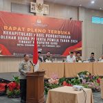 Hadiri Rapat Pleno KPUD Karo..!! Kapolres: Selamat Bekerja, Keamanan Anda Kami Jaga..!!