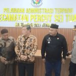 Di Peresmian Kantor Baru Kecamatan Percut Sei Tuan..!! Dukungan Kepada HM Ali Yusuf Siregar Maju Kembali di Pilkada Menggema..!!