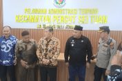 Di Peresmian Kantor Baru Kecamatan Percut Sei Tuan..!! Dukungan Kepada HM Ali Yusuf Siregar Maju Kembali di Pilkada Menggema..!!