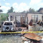 Diultimatum “Toba 1” Selama 7 Hari..!! Polisi Olah TKP Fokus Kumpulkan Bukti Pembakaran Rumah Wartawan di Labuhanbatu..!!