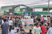 Terduga Diintervensi Oknum Ngaku Jenderal..!! Seribuan Warga Pancur Batu Datangi Denpom Medan Dukung Proses Hukum Kopda Mirwansah Diduga Pemilik Senpi Ilegal..!!